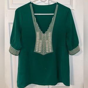 Women’s short sleeved blouse